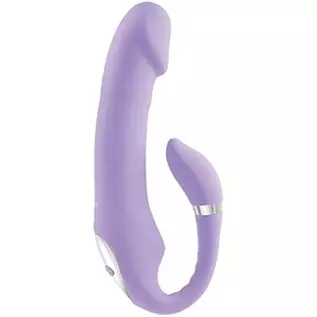 Gender X - Orgasmic Orchid Bendable 2-Ended C-Shaped Vibrator - Purple
