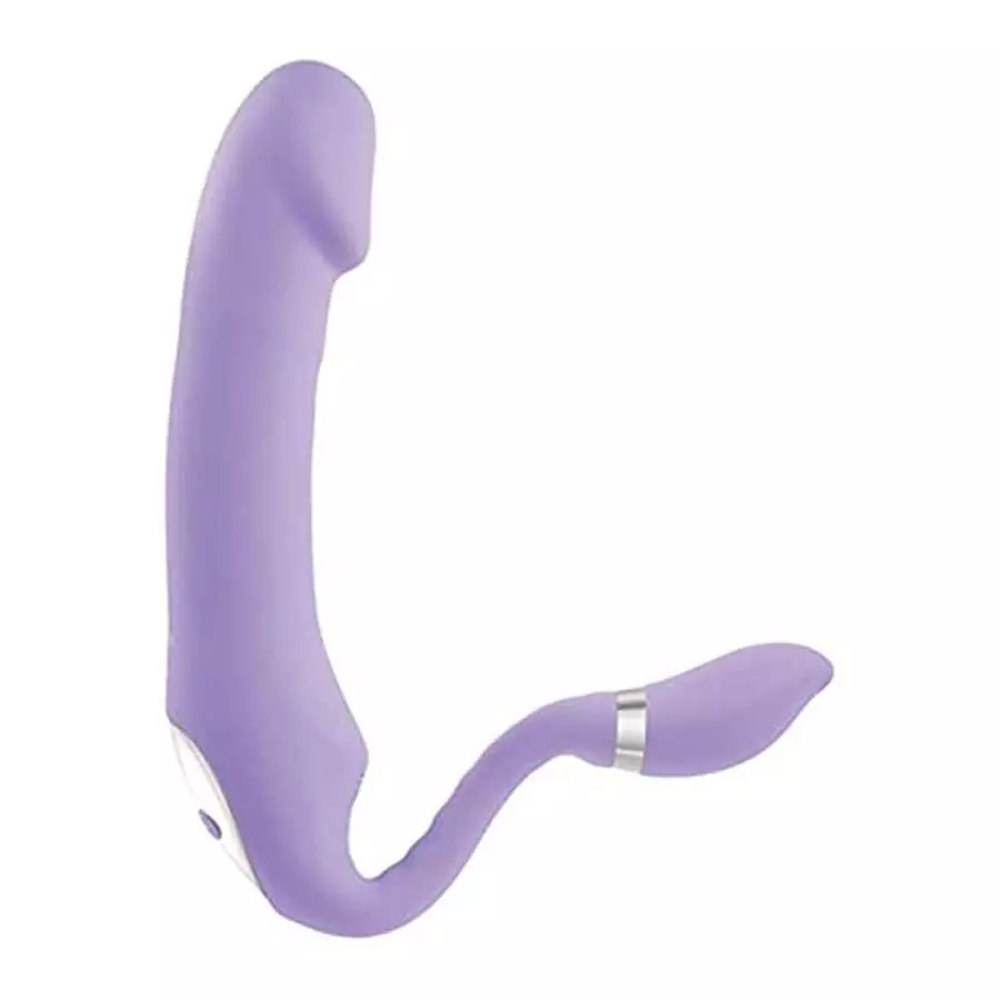 Gender X - Orgasmic Orchid Bendable 2-Ended C-Shaped Vibrator - Purple