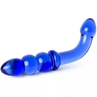 EdenFantasys Amethyst - Borosilicate Glass Double-Ended Glass Dildo