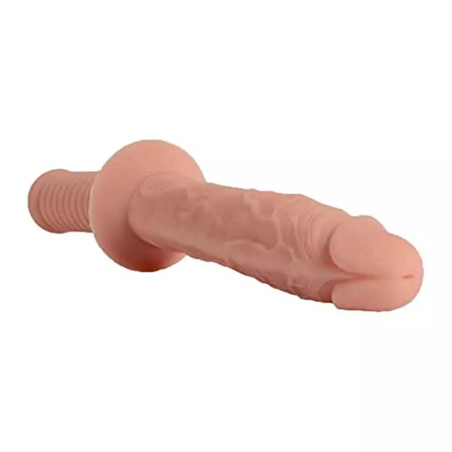 WEMAY 12.4 Inch Realistic Double Header Dildo Extra Long Flexible Bendable Double Sided Dildos, 1 Count