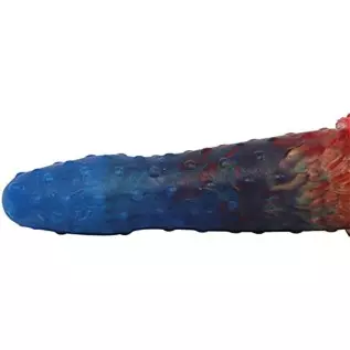 Double Ended Fisting Dildo 13.78 Inches Finger Hand Silicone Dildos Anal Adult Sex Toys