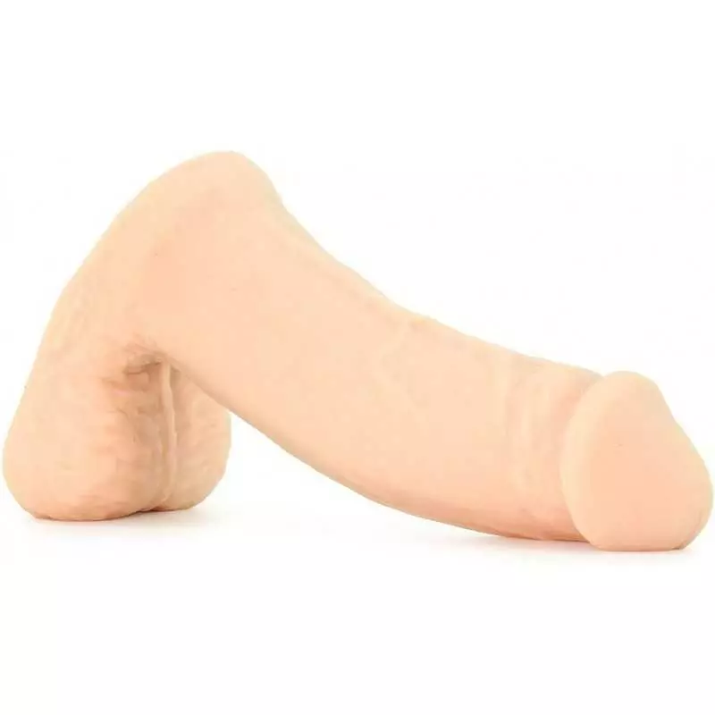 Doc Johnson - Pack It - Prosthetic Flaccid Penis - Realistic Size and Feel - Heavy (200 g)- Caramel