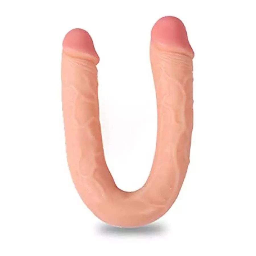 Extra Long Double-Ended Dildo, 15.7 Inch Realistic Double Sided Dildos for Women Flexible Double Header Adult Sex Toys