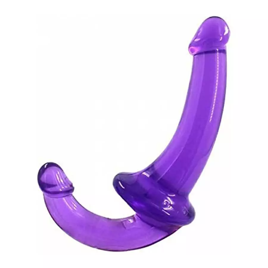 [WALLER PAA] Strapless Strap on Double Ended Dildo Dong Sex-Toys for Women Lesbians