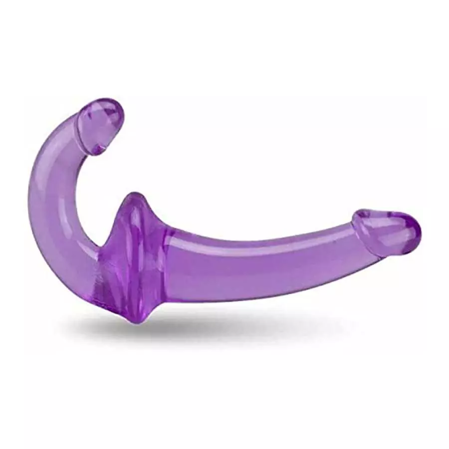[WALLER PAA] Strapless Strap on Double Ended Dildo Dong Sex-Toys for Women Lesbians
