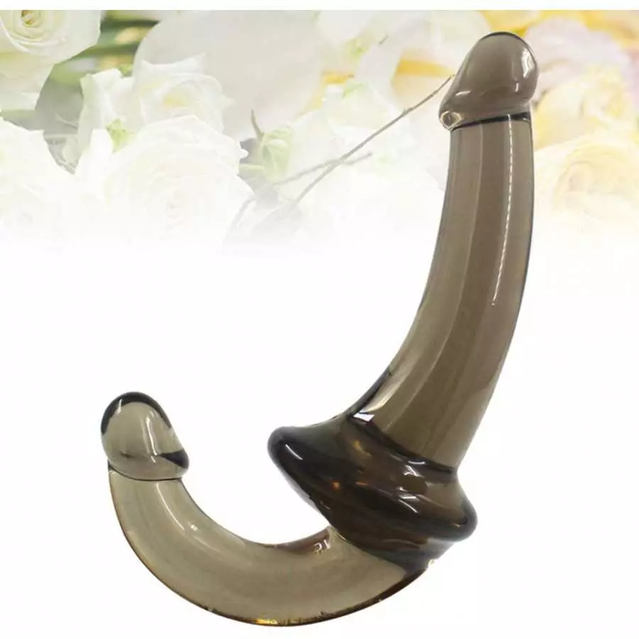 HEALLILY Double Ended Dong Realistic Penis Toy Dildo Massager Vaginal Masturbator G-spot Stimulator for Women Lesbian Ladies (Bl