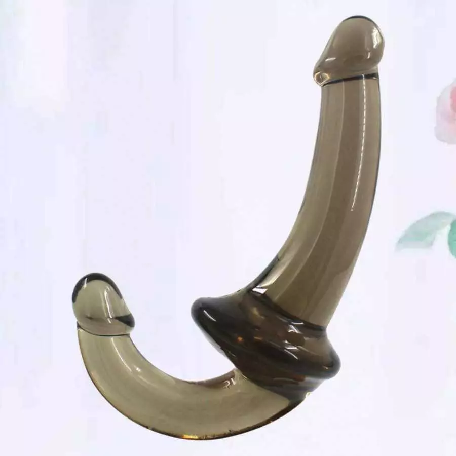 HEALLILY Double Ended Dong Realistic Penis Toy Dildo Massager Vaginal Masturbator G-spot Stimulator for Women Lesbian Ladies (Bl