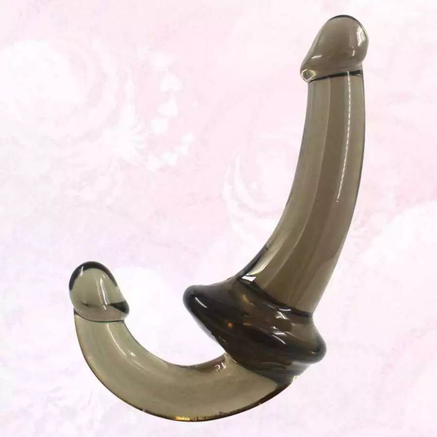HEALLILY Double Ended Dong Realistic Penis Toy Dildo Massager Vaginal Masturbator G-spot Stimulator for Women Lesbian Ladies (Bl