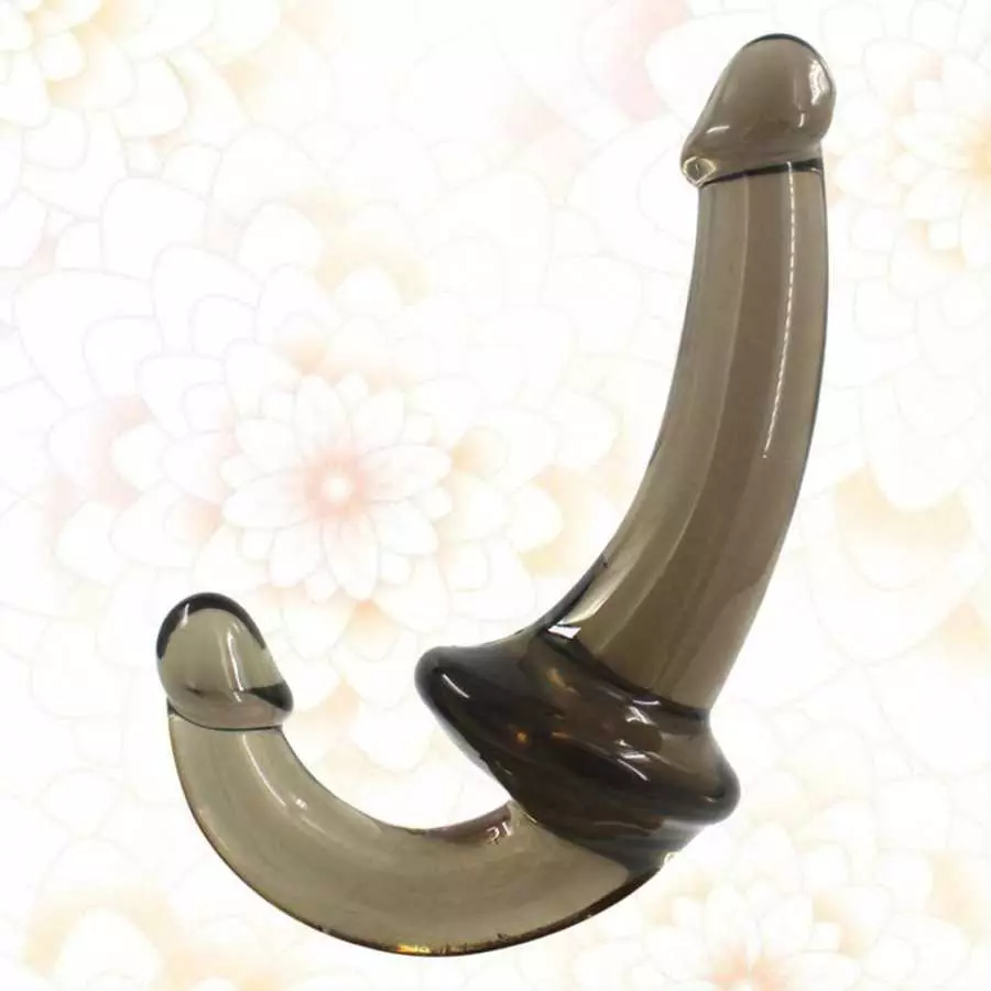 HEALLILY Double Ended Dong Realistic Penis Toy Dildo Massager Vaginal Masturbator G-spot Stimulator for Women Lesbian Ladies (Bl