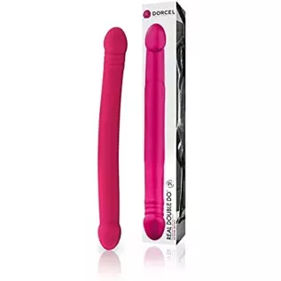 Dorcel Real Double Do 16.5 Inch Dong, Pink Dorcel Real Double Do 16.5 Inch Dong, Pink
