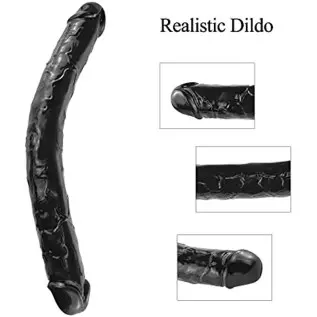 Lestesy 14.91.7 in Double Dildo,Big Black Dildo Adult Sex Toys for Lesbian Women L Lestesy 14.91.7 in Double Dildo,Big Black Dildo Adult Sex Toys for Lesbian Women L