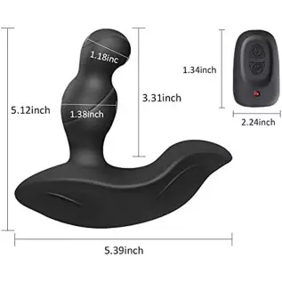 Prostate Vibrator for Men with 360 Degree Rotating Head Massage Anal Plug G Spot Clitoris for Couples Prostate Vibrator for Men with 360 Degree Rotating Head Massage Anal Plug G Spot Clitoris for Couples