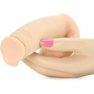 Doc Johnson - Pack It - Prosthetic Flaccid Penis - Realistic Size and Feel - Heavy (200 g)- Caramel