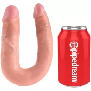 Pipedream King Cock M Double Trouble, Flesh Pipedream King Cock M Double Trouble, Flesh