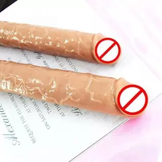 ABOOFAN Double Headed Dildos G Spot Dong Vaginal G- spot Anal Masturbation Toy for Female Women Toys ( Skin Color L ) ABOOFAN Double Headed Dildos G Spot Dong Vaginal G- spot Anal Masturbation Toy for Female Women Toys ( Skin Color L )