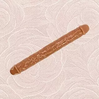 ABOOFAN Double Headed Dildos G Spot Dong Vaginal G- spot Anal Masturbation Toy for Female Women Toys ( Skin Color L ) ABOOFAN Double Headed Dildos G Spot Dong Vaginal G- spot Anal Masturbation Toy for Female Women Toys ( Skin Color L )