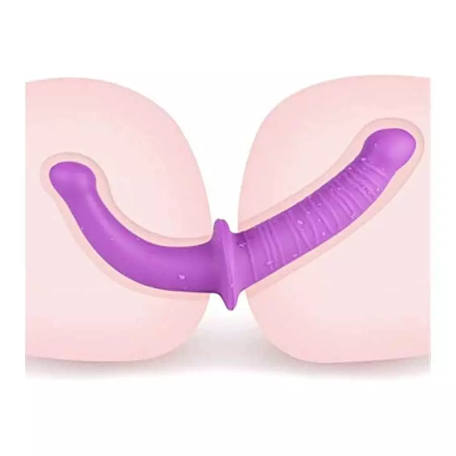 Double Head Dildo for Lesbian Couples Strapon Silicone Dildos Anal Vaginal Massage Double Ended Penetration Sex Toys for Woman P Double Head Dildo for Lesbian Couples Strapon Silicone Dildos Anal Vaginal Massage Double Ended Penetration Sex Toys for Woman P