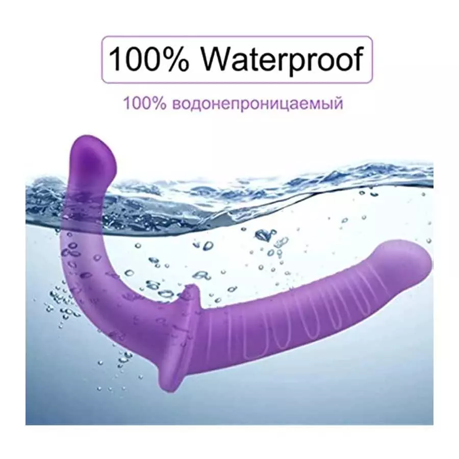 Double Head Dildo for Lesbian Couples Strapon Silicone Dildos Anal Vaginal Massage Double Ended Penetration Sex Toys for Woman P