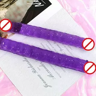 ABOOFAN Double Headed Dildos G Spot Dong Vaginal G- spot Anal Masturbation Toy for Female Women Toys ( Purple L ) ABOOFAN Double Headed Dildos G Spot Dong Vaginal G- spot Anal Masturbation Toy for Female Women Toys ( Purple L )