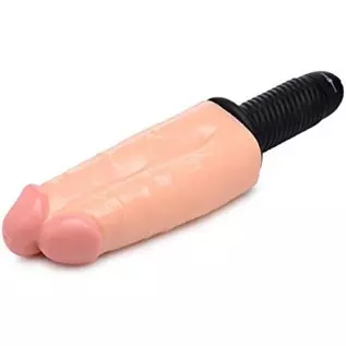 Master Series Double Decker 13x Vibrating Dual Dildo Thruster Master Series Double Decker 13x Vibrating Dual Dildo Thruster