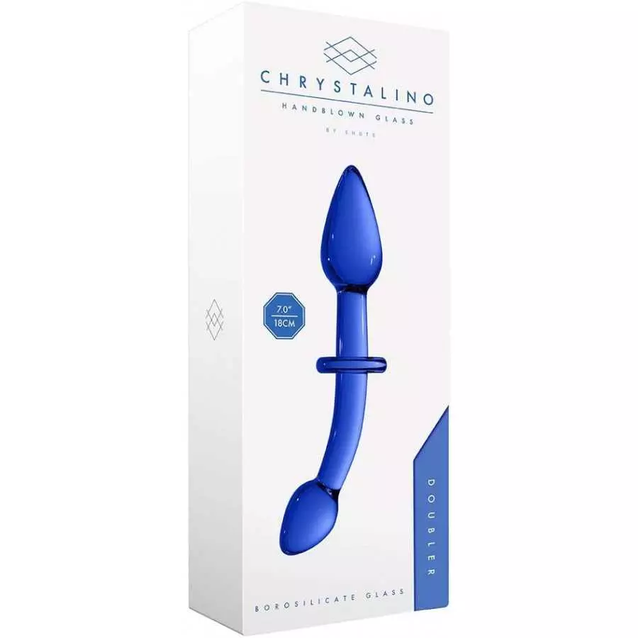 Shots America Chrystalino Doubler Wand, Blue