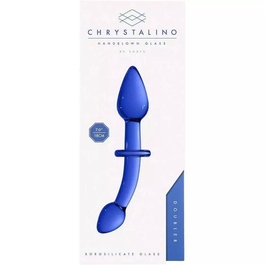 Shots America Chrystalino Doubler Wand, Blue