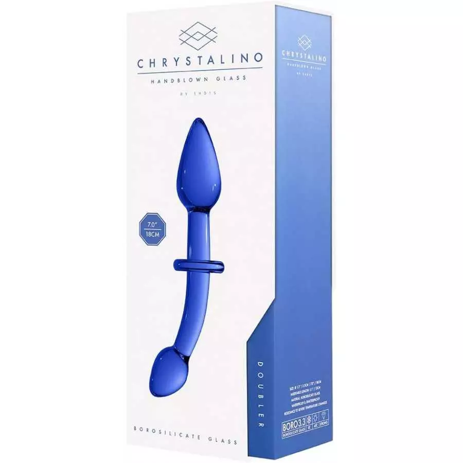 Shots America Chrystalino Doubler Wand, Blue