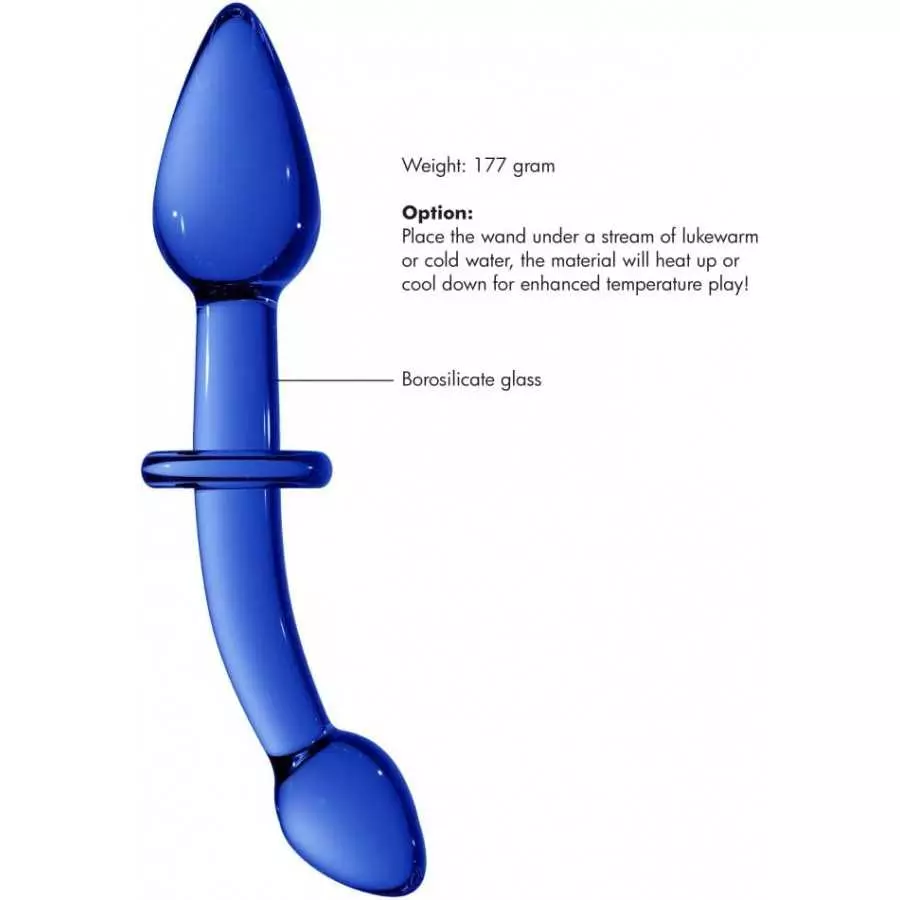 Shots America Chrystalino Doubler Wand, Blue