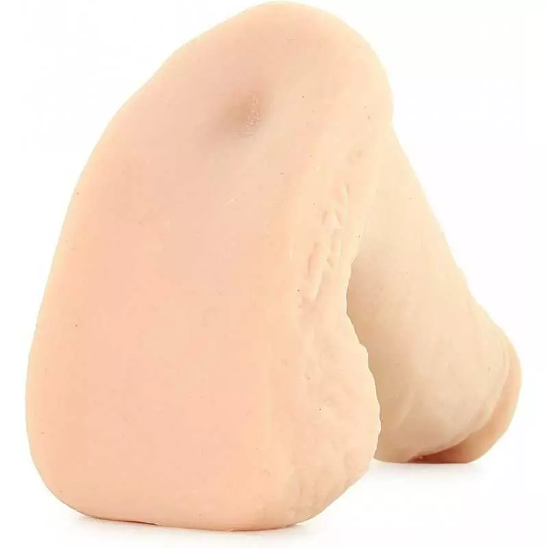 Doc Johnson - Pack It - Prosthetic Flaccid Penis - Realistic Size and Feel - Heavy (200 g)- Caramel