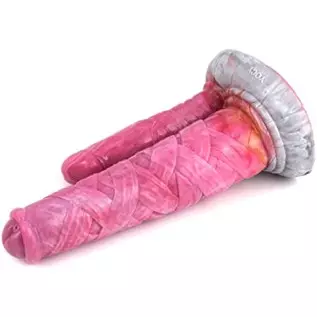 Double-Ended Dildo with Suction Cup Realistic G-Spot Dildos, 10 Inch Huge Double Headed Animal Sex Toy (Pink) Double-Ended Dildo with Suction Cup Realistic G-Spot Dildos, 10 Inch Huge Double Headed Animal Sex Toy (Pink)
