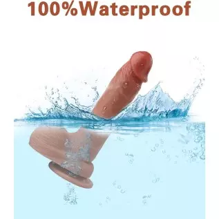 Realistic Dildo for Beginners Lifelike Huge Silicone Dildo, with Strong Suction Cup for Hands-Free Play, Realistic Penis for G-S