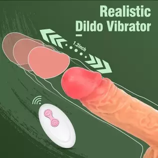 Thrusting Vibrator Dildo with Heating - 8.7" Realistic G Spot Vibrators Clitoral Anal Stimulator with 8 Vibrating Pleasure Modes Thrusting Vibrator Dildo with Heating - 8.7" Realistic G Spot Vibrators Clitoral Anal Stimulator with 8 Vibrating Pleasure Modes