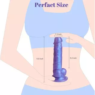 Realistic Dildo for Beginners, 6.5" Small Jelly Dildo with Suction Cup for Hands-Free Play, Body-Safe Material Dildos Adult Sex Realistic Dildo for Beginners, 6.5" Small Jelly Dildo with Suction Cup for Hands-Free Play, Body-Safe Material Dildos Adult Sex