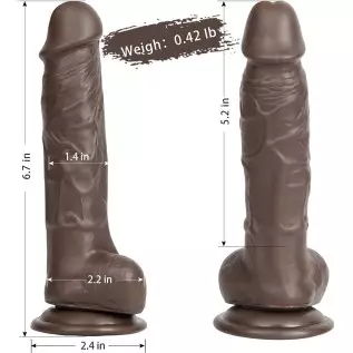 LOVENOTE Realistic Dildo for Women: Realistic Suction Cup Anal Dildo for Men Soft Silicone Dildo Adult Sex Toys with Balls for B