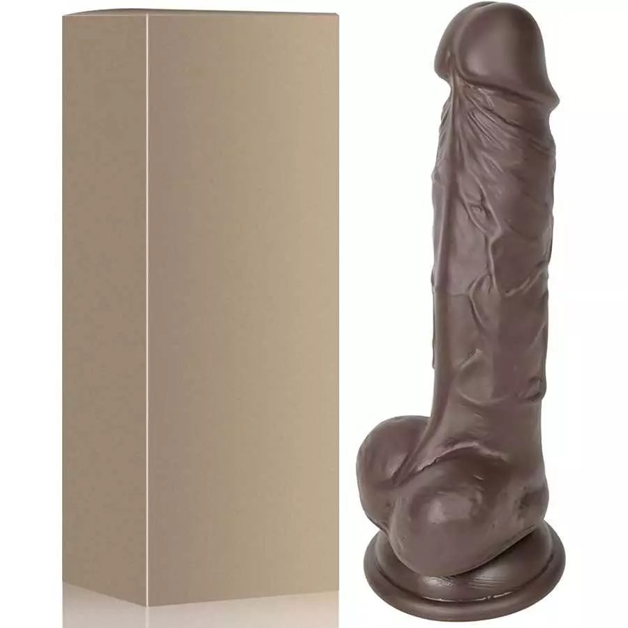 LOVENOTE Realistic Dildo for Women: Realistic Suction Cup Anal Dildo for Men Soft Silicone Dildo Adult Sex Toys with Balls for B