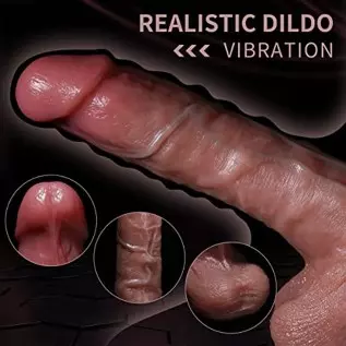 Realistic Dildo Thrusting Dildo Vibrator with 5 Thrusting Modes 9.5 Inch Vibrating Dildo, G Spot Dildos Adult Sex Toys for Women Realistic Dildo Thrusting Dildo Vibrator with 5 Thrusting Modes 9.5 Inch Vibrating Dildo, G Spot Dildos Adult Sex Toys for Women