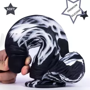 Huge Realistic Thick Dildos, 10 inch Silicone Giant Bad Dragon Dildo with Strong Suction Cup for Hands-Free Play, Large Big Mons