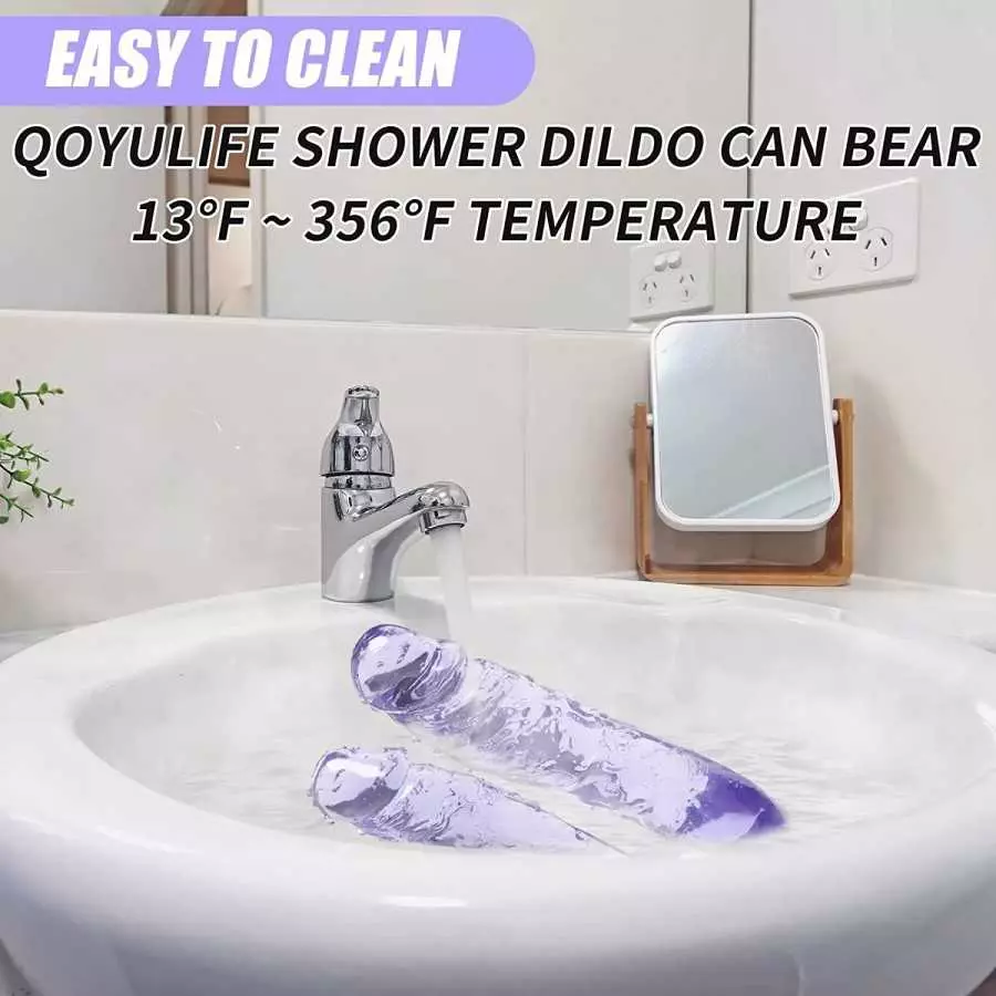 7 Inch Double Ended Realistic Dildo Thrusting Dildo Sex Toy for Women,Dildo for Clitoral G-spot Anal Stimulation with Strong Suc