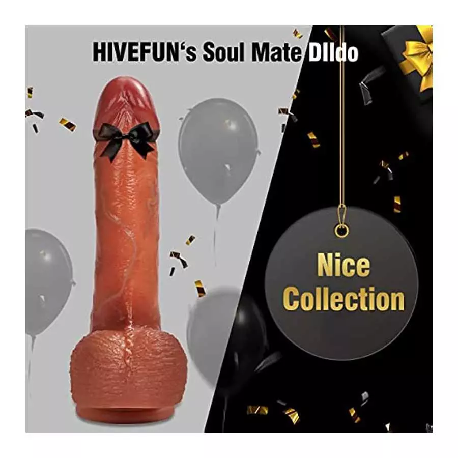 Adult Sex Toys for Womens Pleasure - Thrusting Vibrating Dildo Vibrator with Heating Function, Ultra Vivid Realistic Rose Dildos