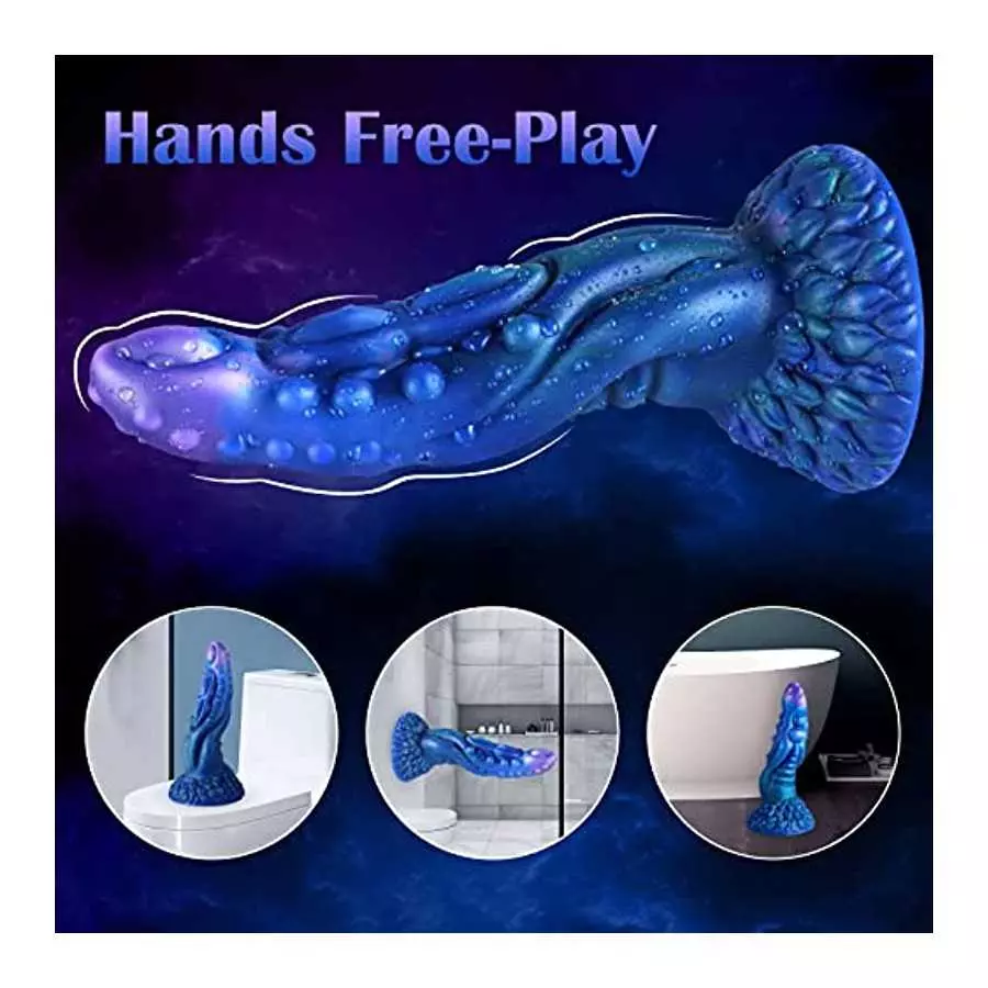 8.5" Realistic Dildo for Women and Men,Sex Toys Dragon Dildos Silicone Huge Big Anal Dildo with Strong Suction Cup for Hands-Fre