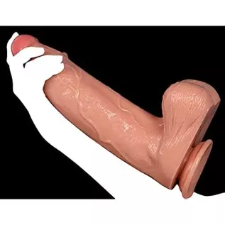 2.83’’ Diameter Huge Thick Dildo, 13 inch Realistic Giant Dildo Feels Like Skin, Lifelike Penis Monster Dildos with Suction Cup 2.83’’ Diameter Huge Thick Dildo, 13 inch Realistic Giant Dildo Feels Like Skin, Lifelike Penis Monster Dildos with Suction Cup