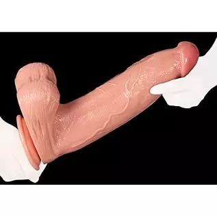 2.83’’ Diameter Huge Thick Dildo, 13 inch Realistic Giant Dildo Feels Like Skin, Lifelike Penis Monster Dildos with Suction Cup 2.83’’ Diameter Huge Thick Dildo, 13 inch Realistic Giant Dildo Feels Like Skin, Lifelike Penis Monster Dildos with Suction Cup