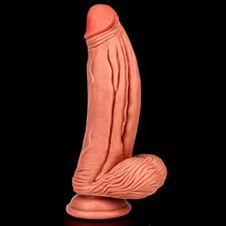 Huge Thick Silicone Realistic Dildo with Suction Cup- Big Dildos with Dual Density, 11 Inch Giant Large Dildo Adult Sex Toy for