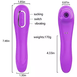 Clitoral Sucking Vibrators Sex Toys, Clitoralis Stimulator for Women Dildo Vibrator G-spot Vibrations, Clit Sucker for Nipple St