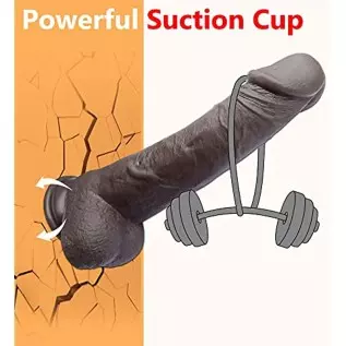 8.5" Thrusting Dildo Vibrator Sex Toys for Women,Black Realistic Dildos with Remote Control for Anal Clitoral G Spot Stimulation 8.5" Thrusting Dildo Vibrator Sex Toys for Women,Black Realistic Dildos with Remote Control for Anal Clitoral G Spot Stimulation