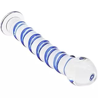 Glass Dildo, 7.67 inch Crystal Anal Butt Plug Unisex Pleasure Wand for Men Women Glass Dildo, 7.67 inch Crystal Anal Butt Plug Unisex Pleasure Wand for Men Women