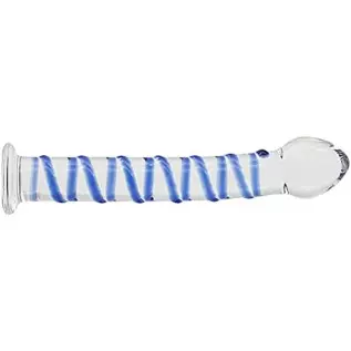 Glass Dildo, 7.67 inch Crystal Anal Butt Plug Unisex Pleasure Wand for Men Women Glass Dildo, 7.67 inch Crystal Anal Butt Plug Unisex Pleasure Wand for Men Women