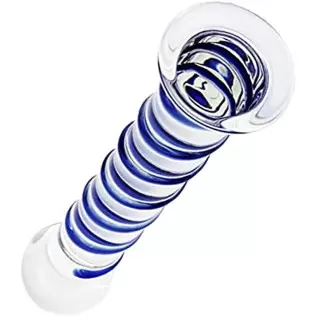 Glass Dildo, 7.67 inch Crystal Anal Butt Plug Unisex Pleasure Wand for Men Women Glass Dildo, 7.67 inch Crystal Anal Butt Plug Unisex Pleasure Wand for Men Women