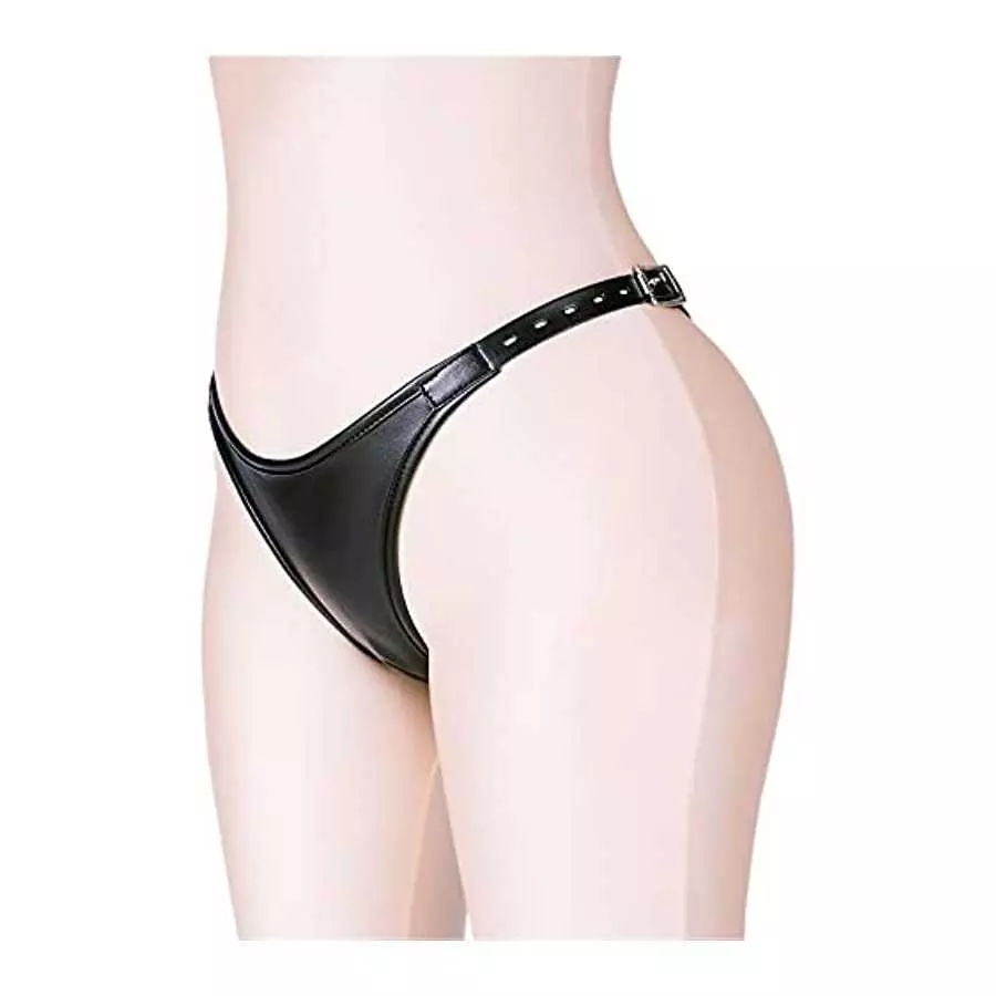 MFMYEE BDSM Silicone Dildo,Strap-On Double-Headed Penis Detachable Leather Pants Men and Women Masturbation Panties Vaginal Plug