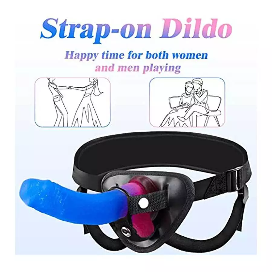 Liquid Silicone Realistic G Spot Dildo Adult Sex Toys for Women or Men, Gradient Color Strap on Jelly Dildos for Lesbians, Soft